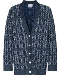 Dior - Christian Oversized Cannage Cardigan - Lyst
