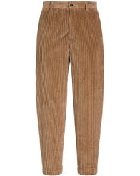Dolce & Gabbana - Corduroy Straight-Leg Pants - Lyst