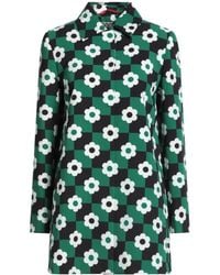 MAX&Co. - Floral Printed Long Trench Coat - Lyst