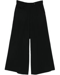 Yohji Yamamoto - Gabardine Asymmetry Baggy Pants - Lyst
