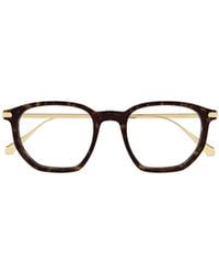 Cartier - Square Frame Glasses - Lyst
