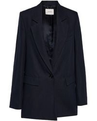 Dorothee Schumacher - Lapel Long-Sleeved Suit Jacket - Lyst