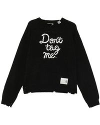 Maison Mihara Yasuhiro - Logo Long-Sleeve Sweater - Lyst