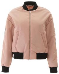 KENZO - Embroidered Logo Bomber Jacket - Lyst