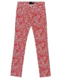 Moschino - Leopard Print Jeans - Lyst