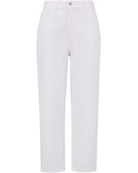 Moncler - Logo Patch Straight-Leg Trousers - Lyst