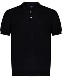 Drumohr - Fine Knit Polo Shirt - Lyst