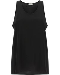 Brunello Cucinelli - 'Monile' Silk Top - Lyst