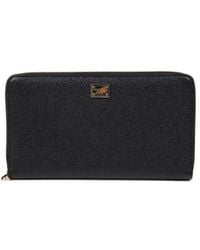 Dolce & Gabbana - Logo Details Wallet - Lyst