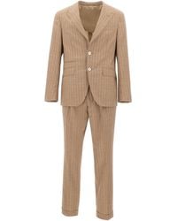 BOSS - Pinstripe Single-Breasted Suit - Lyst