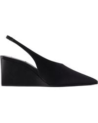 Alaïa - Cube 75 Wedge Sandals - Lyst