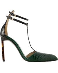 Tom Ford - T-Strap Pointed Toe Pumps - Lyst