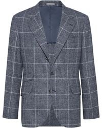 Brunello Cucinelli - Wool Deconstructed Jacket - Lyst