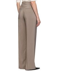 Anine Bing - Dolan High-Rise Casual Pants - Lyst