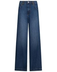 Liu Jo - High-Waist Flared Jeans - Lyst