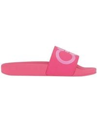 Ferragamo - Gancini Pool Slides - Lyst
