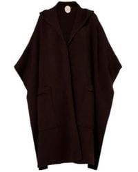 Jardin Des Orangers - Hooded Wool And Cashmere Cape - Lyst