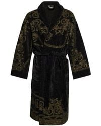 Versace - Long-Sleeved Bathrobe - Lyst