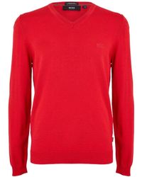 BOSS - Batisse E Knitted Top - Lyst
