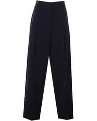 Patrizia Pepe - Pleat Palazzo Pants - Lyst