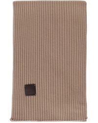 Max Mara - Ribbed Scarf - Lyst