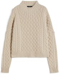 Weekend by Maxmara - Boxy-Fit Wool Knit Jumper - Lyst
