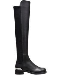 Stuart Weitzman - Round-Headed Boots - Lyst