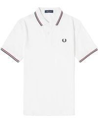 Fred Perry - Twin Tipped Polo Shirt - Lyst