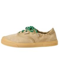 Moncler - Round Toe Lace-Up Sneakers - Lyst