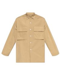 Jil Sander - Flap-Pocket Long-Sleeved Shirt - Lyst