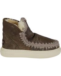 Mou - Eskimo Sneaker Bold Ankle Boots - Lyst