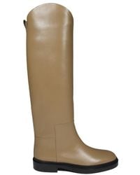 Jil Sander - Almond-Toe Knee-Length Boots - Lyst
