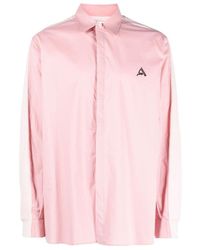 Ambush - Logo-Embroidered Cotton Shirt - Lyst