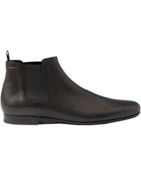 Prada - Slip-On Chelsea Boots - Lyst