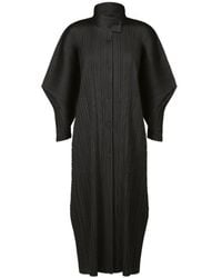 Pleats Please Issey Miyake - Pleats Please Issey Miyake Skyline Coat - Lyst