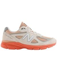 New Balance - 990V4 Lace-Up Sneakers - Lyst