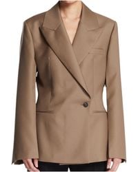 Rohe - Hourglass Double-Breasted Blazer - Lyst