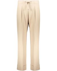Herno - Pleated Drawstring Pants - Lyst