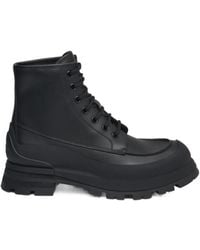 McQueen - Lace-Up Boots - Lyst