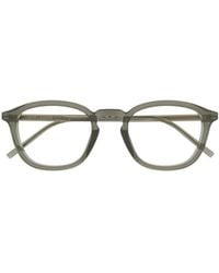 Saint Laurent - Eyewear Oval-Frame Glasses - Lyst