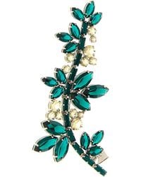 Prada - Crystal Flower Brooch - Lyst