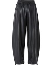Pinko - Wide-Leg Elasticated Waist Pants - Lyst