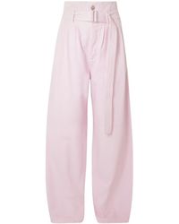 Agolde - High-Waisted, Wide-Leg Organic Cotton Jeans - Lyst