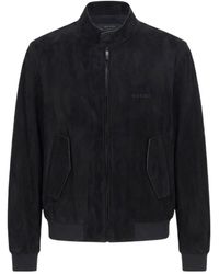 Gucci - High-Neck Logo-Embroidered Jacket - Lyst