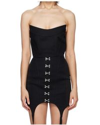 Dion Lee - Embossed Off-Shoulder Bustier - Lyst