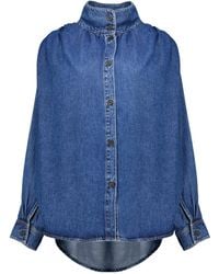 IRO - Julie Fluid Denim Shirt - Lyst