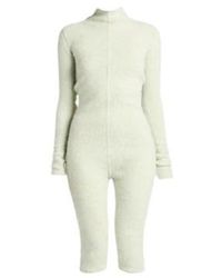 Rick Owens - Solid-Color Knitted Long-Sleeved Jumpsuit - Lyst