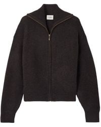 LeKasha - Torsby Ribbed Organic Cashmere Cardigan - Lyst