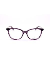 Max Mara - Square Frame Glasses - Lyst