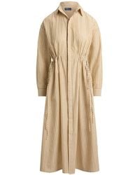 Ralph Lauren - Polo Striped Shirt Dress - Lyst